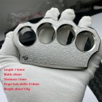 Let's order Solid Steel Carved Pattern Knuckle Duster Discount - Image 17