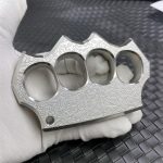 Let's order Solid Steel Carved Pattern Knuckle Duster Discount - Image 4