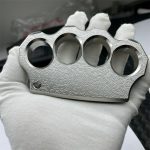 Let's order Solid Steel Carved Pattern Knuckle Duster Discount - Image 2