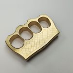 Sports gear for Solid Copper Precision Knuckle Duster Boxing Four Finger Buckle Defense Window Breaker Outdoor EDC Tool Online Sale - Image 2