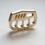 Get the newest Solid Strong Brass Knuckle Duster Self Defense EDC Tool Cheap - Image 3