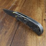 Authentic Embossed Pattern Folding Knife Outdoor Tactical Safety Knives For Cheap - Image 4