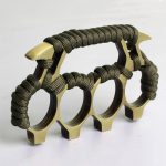 The official source for Rope Brass Knuckle Duster Boxing Self-defense Four-finger Button Window Breaker Outdoor Camping EDC Tool For Cheap - Image 4