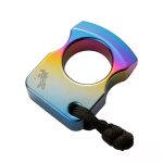 The official source for Colorized Titanium Alloy Single Finger Brass Knuckles Cheap