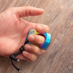 The official source for Colorized Titanium Alloy Single Finger Brass Knuckles Cheap - Image 4