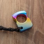 The official source for Colorized Titanium Alloy Single Finger Brass Knuckles Cheap - Image 6