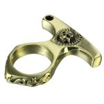 The newest online retailer of Single Finger Knuckle Duster Skull Pendant Defense For Sale - Image 3