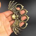 The official source for Bat Skeleton-Brass Knuckle Duster Boxing Four-finger Buckle Self-defense Window Breaker Outdoor Combat Protector EDC Tool on Sale - Image 6