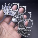 The official source for Bat Skeleton-Brass Knuckle Duster Boxing Four-finger Buckle Self-defense Window Breaker Outdoor Combat Protector EDC Tool on Sale - Image 3