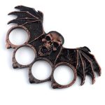 The official source for Bat Skeleton-Brass Knuckle Duster Boxing Four-finger Buckle Self-defense Window Breaker Outdoor Combat Protector EDC Tool on Sale - Image 2
