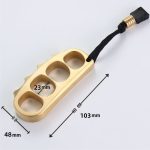 We offer a huge selection of cheap Large Size Pea Brass Knuckle Duster Self Defense EDC Decoration Online now - Image 7