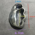 Find your Solid Steel Self-defense Knuckle Duster EDC Tool on Sale - Image 5