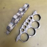 Grab your favorite Burning Titanium Knuckle Duster Broken Window Boxing Self Defense EDC Tool Sale - Image 2