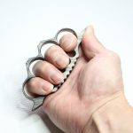 Grab your favorite Burning Titanium Knuckle Duster Broken Window Boxing Self Defense EDC Tool Sale - Image 3