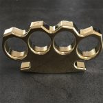 For the best deals The KING Thickened Mirror Brass Knuckle Duster Online - Image 13