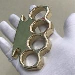 For the best deals The KING Thickened Mirror Brass Knuckle Duster Online - Image 8
