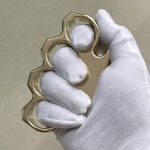 For the best deals The KING Thickened Mirror Brass Knuckle Duster Online - Image 9