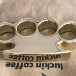 For the best deals The KING Thickened Mirror Brass Knuckle Duster Online - Image 7