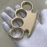 For the best deals The KING Thickened Mirror Brass Knuckle Duster Online - Image 10