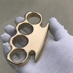 For the best deals The KING Thickened Mirror Brass Knuckle Duster Online - Image 11
