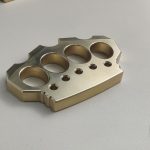 Buy the latest Thickened Solid Brass Knuckle Duster Boxing Four Finger Buckle Defense Window Breaker Outdoor EDC Tool For Sale - Image 5