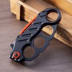 Where do you shop Outdoor Knuckle Folding Knife Camping Boxing Sleeve Knives EDC Tool Online Hot Sale - Image 9