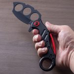 Where do you shop Outdoor Knuckle Folding Knife Camping Boxing Sleeve Knives EDC Tool Online Hot Sale - Image 3
