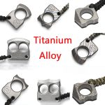 Where do you shop Multi-style Titanium Knuckle Duster Boxing Self Defense Buckle Window Breaker Outdoor EDC Tool on Sale - Image 2