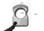 Where do you shop Multi-style Titanium Knuckle Duster Boxing Self Defense Buckle Window Breaker Outdoor EDC Tool on Sale - Image 9