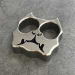 The ultimate online sports store for TC21 Titanium Dog Head Knuckle Duster EDC Decoration Hot on Sale - Image 2