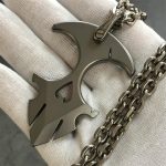 The best wholesale TC21 Titanium Knuckle Duster Self-Defense Doomsday Shield Self-defense Pendant For Sale - Image 7