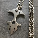 The best wholesale TC21 Titanium Knuckle Duster Self-Defense Doomsday Shield Self-defense Pendant For Sale - Image 2
