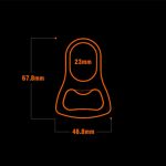 Your online source for Titanium Knuckle Duster Open-bottle Boxing Self -defense Tool Cheap - Image 7