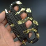 Here at buy Thickened Brass Knuckle Duster Boxing Defense Window Breaker Four Finger Buckle Combat Fighting EDC Tool For Sale - Image 3