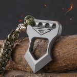 Find Your favorite Mini Self-defense Knuckle Duster Self-defense Decorative Pendant Discount - Image 2