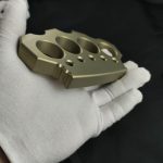 Shop for pro 7075 Aviation Aluminum Knuckle Duster Boxing Self-defense Four-finger Button Window Breaker Outdoor Camping EDC Tool Fashion - Image 4
