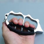 The newest page on the internet to buy Solid Metal Brass Knuckle Duster Boxing Finger Buckle Self-defense Window Breaker Outdoor Combat Protector EDC Tool on Sale - Image 4