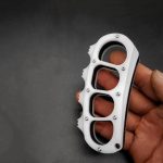 The Online Shop for Outdoor Strong Knuckle Duster Defense Window Breaker Camping Boxing Guard Combat Defense EDC Tool Supply - Image 9