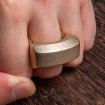 As your source for pro sports Full Brass Stonewash Knuckles Weapon Online - Image 2