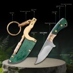 Find Creative Mini Fixed Blade Knife Keychain Portable Pocket Knives For Discount - Image 5