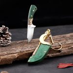 Find Creative Mini Fixed Blade Knife Keychain Portable Pocket Knives For Discount - Image 8