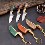 Find Creative Mini Fixed Blade Knife Keychain Portable Pocket Knives For Discount - Image 2