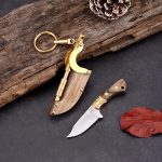 Find Creative Mini Fixed Blade Knife Keychain Portable Pocket Knives For Discount - Image 10