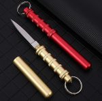 The world's best authentic Mini Keychain Invisible Knife Self Defense Window Breaker Supply - Image 2