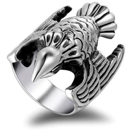 Shop all the latest and greatest Silver Eagle Full Stainless Steel Self Defense Ring Jewelry Fashion