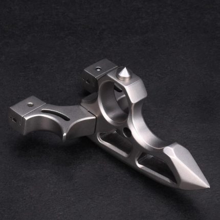 The perfect way to shop for Spiked Brass Knuckles Ring Slingshot 404C Stainless Steel 3 In 1 on Sale