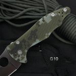 Buy cheap wholesale Outdoor Tactical Folding Knife G10 Handle Pocket Knives Online now - Image 8