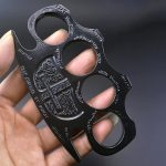 It's not easy being a fan to buy Warrior - Brass Knuckle Duster Boxing Four Finger Buckle Defense Window Breaker Outdoor EDC Tool Cheap - Image 8