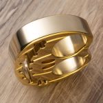 Shop professional Full Brass Pumpkin Face Two Finger Brass Knuckles Hot on Sale - Image 2