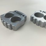 Order your favorite Solid 304 Stainless Steel Two Finger Knuckle Duster Boxing Self Defense Window Breaker Outdoor Portable EDC Tool Online Sale - Image 8